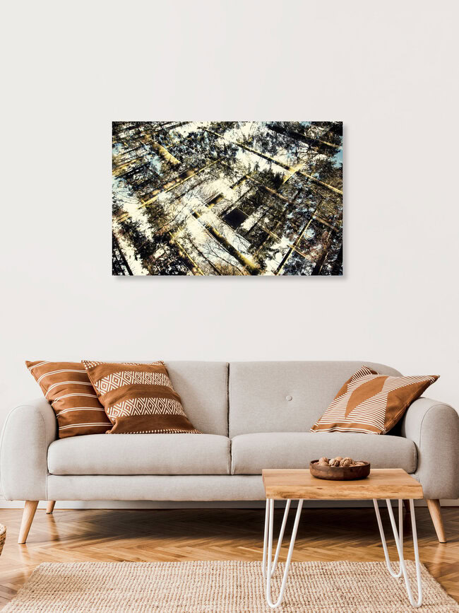 dynamischer Wald, Deutschland – Fotokunst von Rolf Bökemeier als Poster oder Acrylglasbild