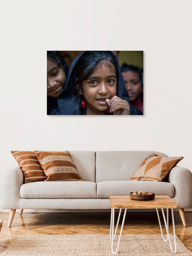 For sure, Bangladesh – Fotokunst von Miro May als Poster oder Acrylglasbild