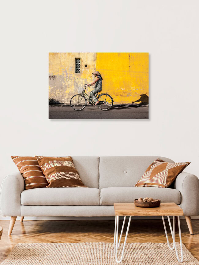 Good Night, Vietnam - Bike 1, Vietnam – Fotokunst von Jörg Faißt als Poster oder Acrylglasbild