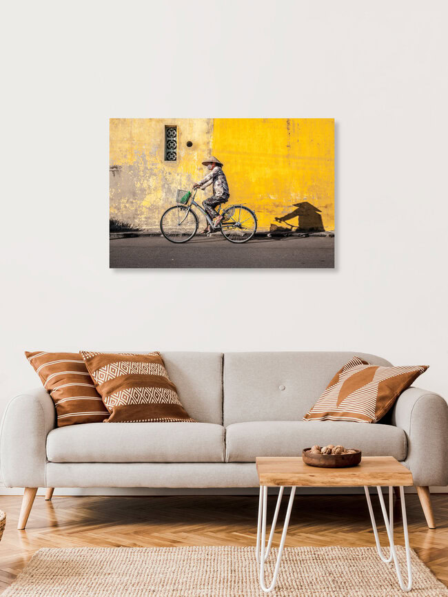 Good Night, Vietnam - Bike 2, Vietnam – Fotokunst von Jörg Faißt als Poster oder Acrylglasbild