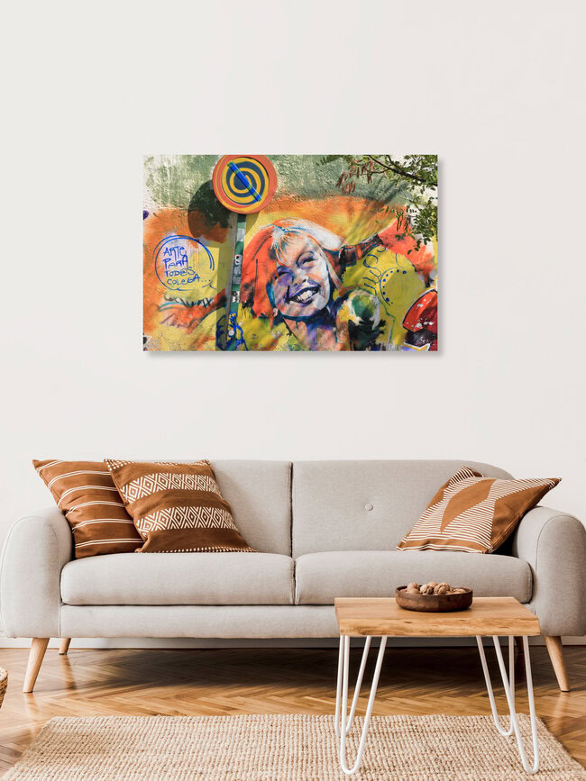 Pippi Langstrumpf, Spanien – Fotokunst von Rolf Bökemeier als Poster oder Acrylglasbild