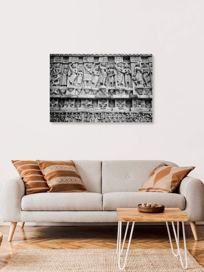 indian art, Indien – Fotokunst von Jagdev Singh als Poster oder Acrylglasbild