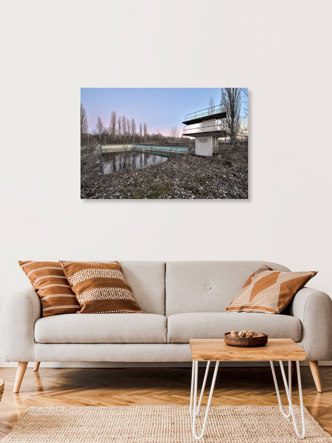 Die Badeanstalt, Deutschland – Fotokunst von Christian Ditsch als Poster oder Acrylglasbild