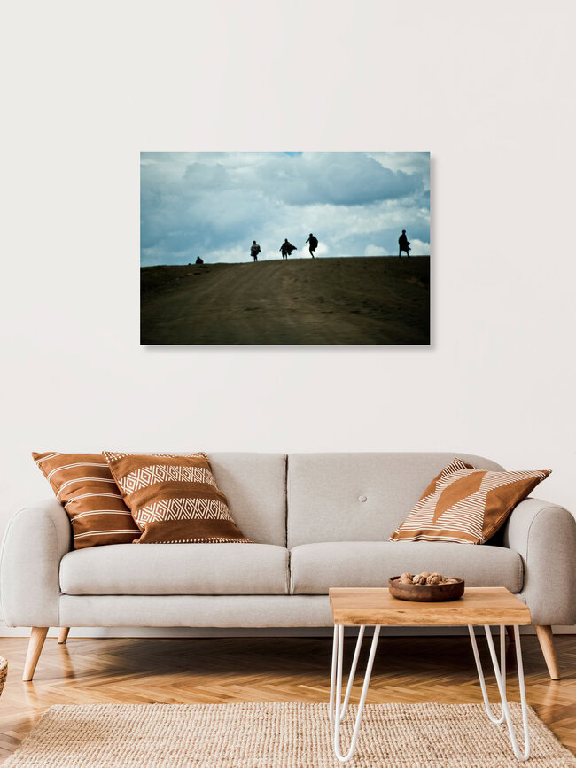 Before the storm, Lesotho – wall art by Jac Kritzinger as Poster or Acrylic Glass Print