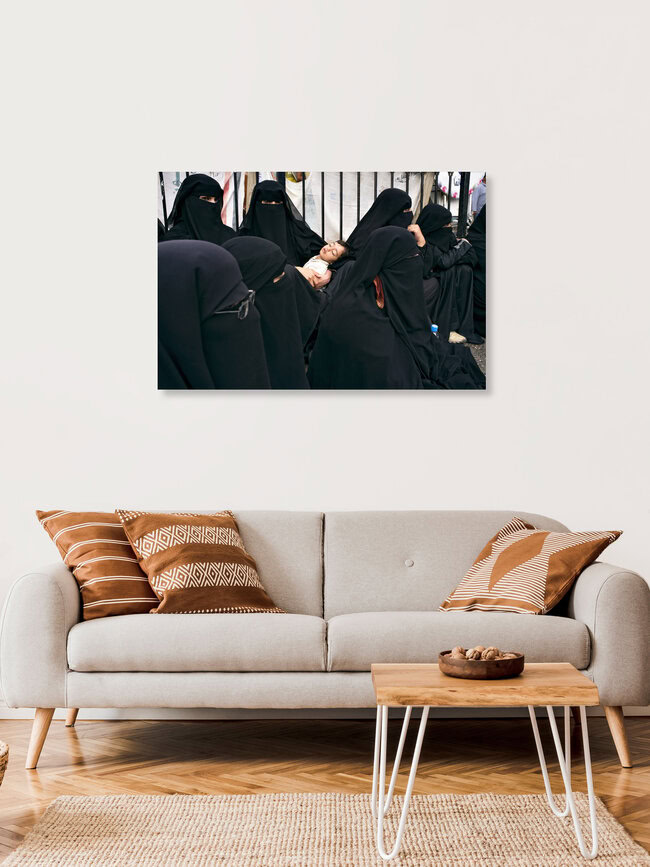 Revolution in Yemen, II, Yemen – wall art by Martin Von Den Driesch as Poster or Acrylic Glass Print
