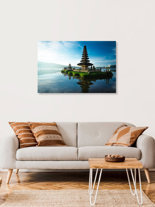 Pura Bratan Bali, Indonesia – wall art by Christian Seidenberg as Poster or Acrylic Glass Print