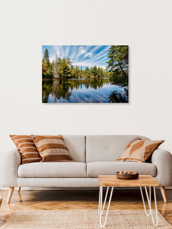Tea Lake, Kanada – Fotokunst von Thomas Richter als Poster oder Acrylglasbild