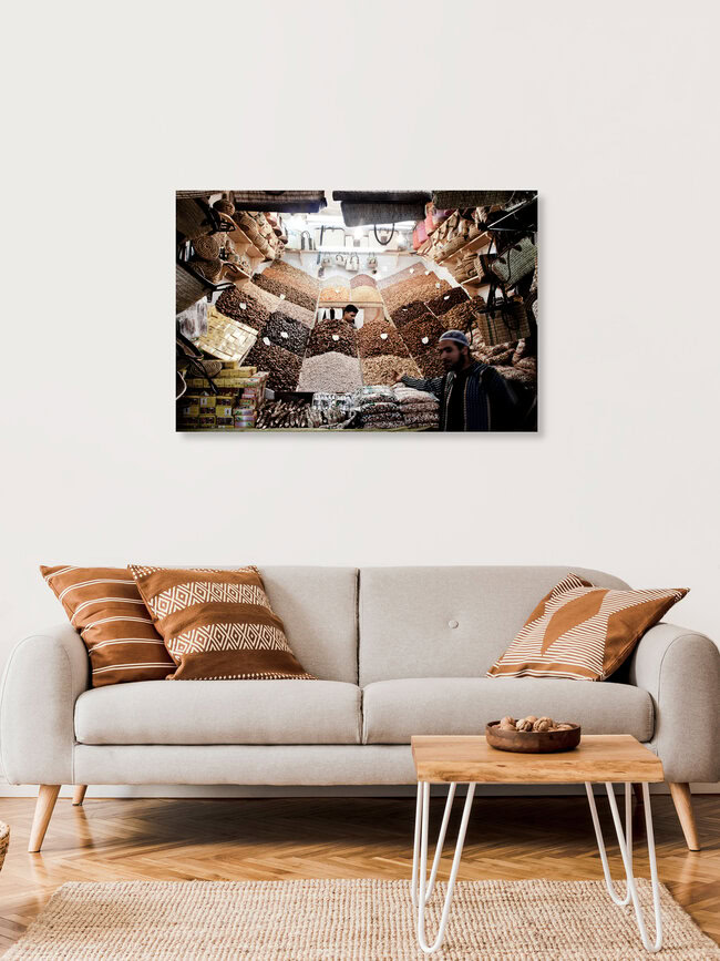 Souks, Marokko – Fotokunst von Steffen Rothammel als Poster oder Acrylglasbild