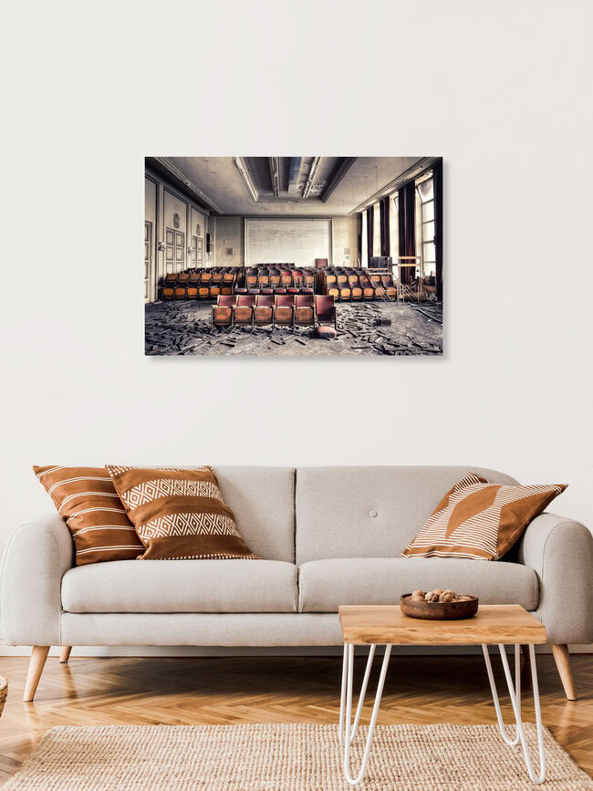 Take a seat, Belgium – wall art by Sascha Faber as Poster or Acrylic Glass Print