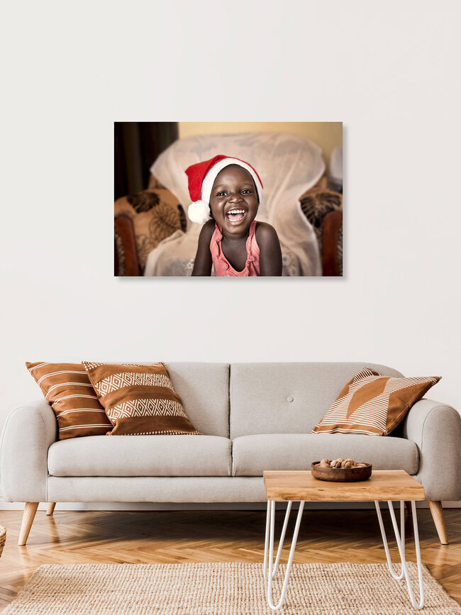 Merry Christmas!, Uganda – wall art by Victoria Knobloch as Poster or Acrylic Glass Print