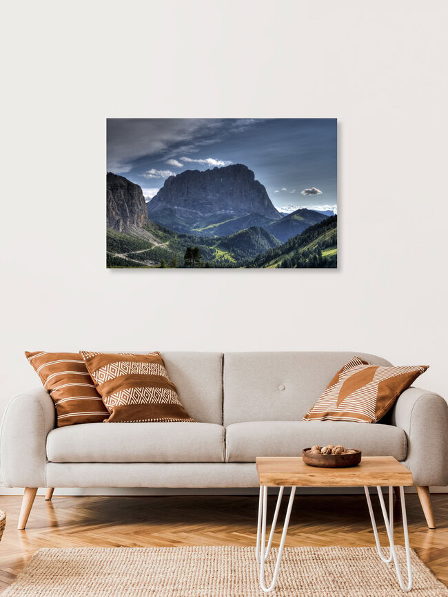 Langkofel, Italien – Fotokunst von Björn Groß als Poster oder Acrylglasbild