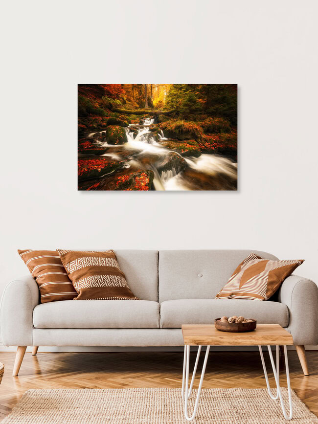 Liquid autumn, Germany – wall art by Oliver Henze as Poster or Acrylic Glass Print