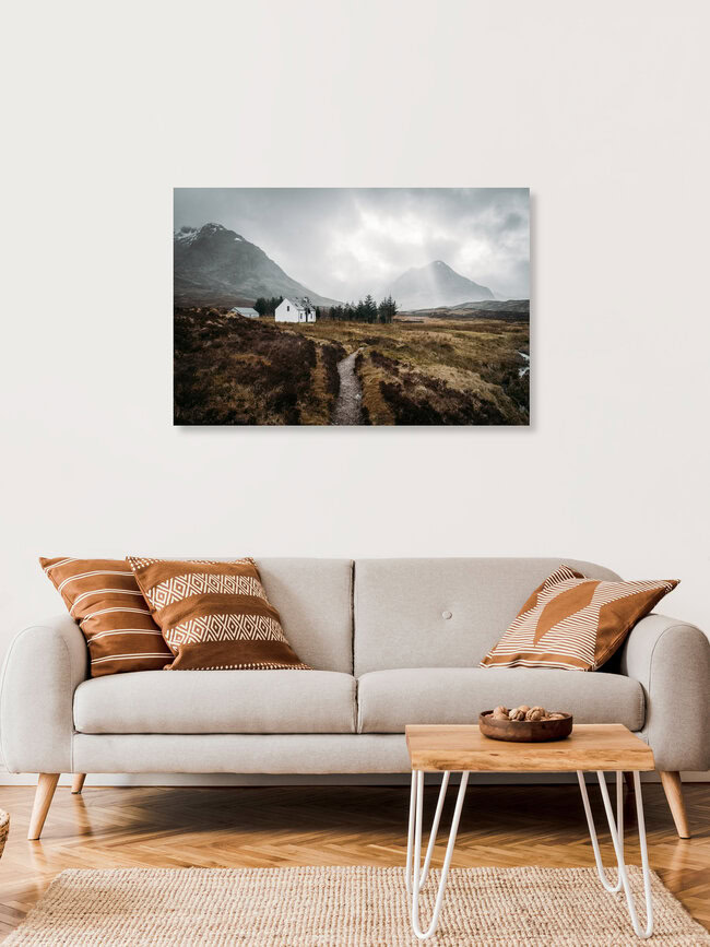 Highland Idyll, United Kingdom – wall art by Patrick Monatsberger as Poster or Acrylic Glass Print