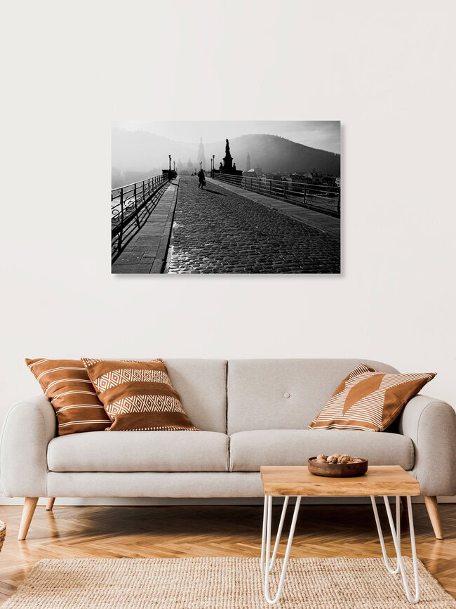 Stormy Monday Morning Blues, Deutschland – Fotokunst von Patrick Stößer als Poster oder Acrylglasbild