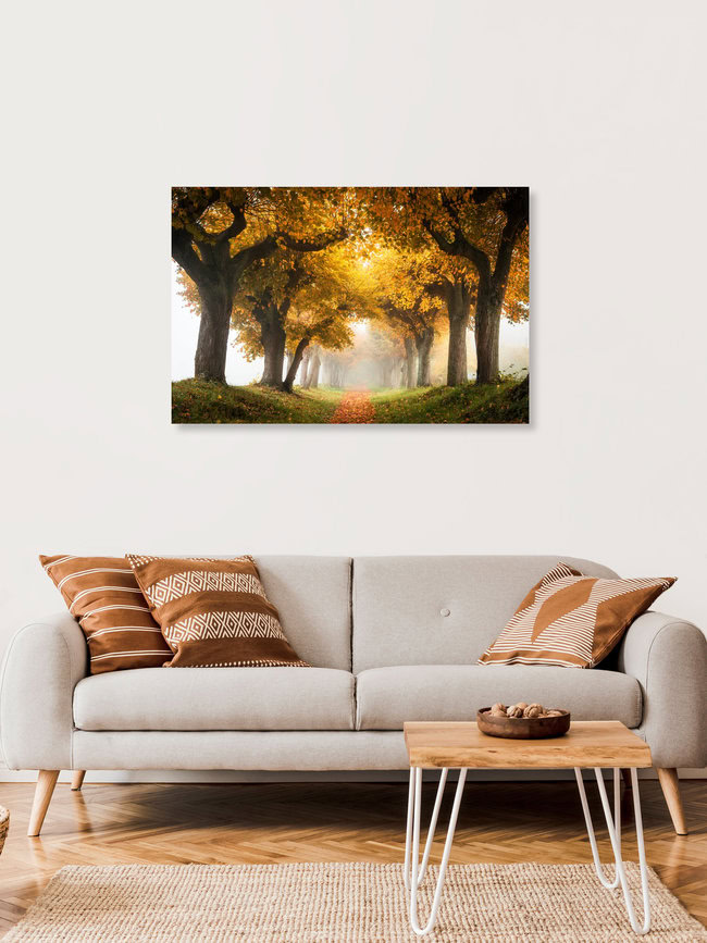 Lindenallee, Deutschland – Fotokunst von Heiko Gerlicher als Poster oder Acrylglasbild