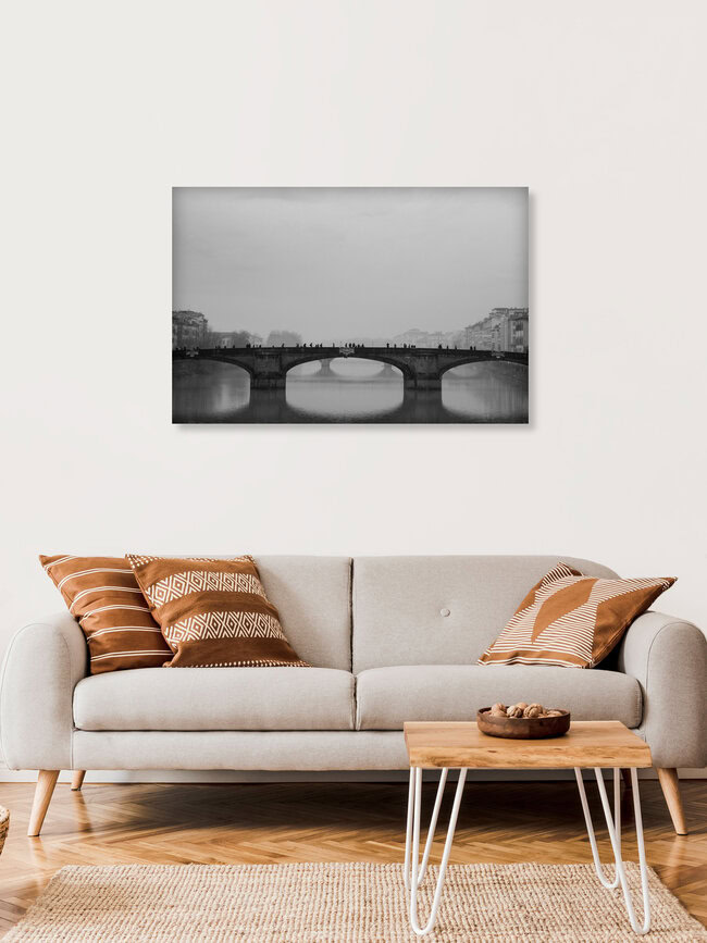 Winter in Florence, Italy – wall art by Katharina Stöcker as Poster or Acrylic Glass Print