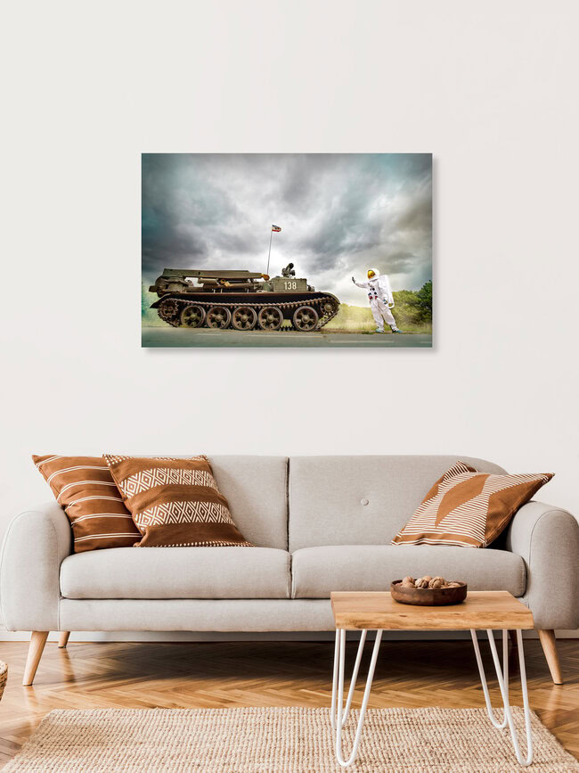 Protestonaut - Peace, Germany – wall art by Sophia Hauk as Poster or Acrylic Glass Print