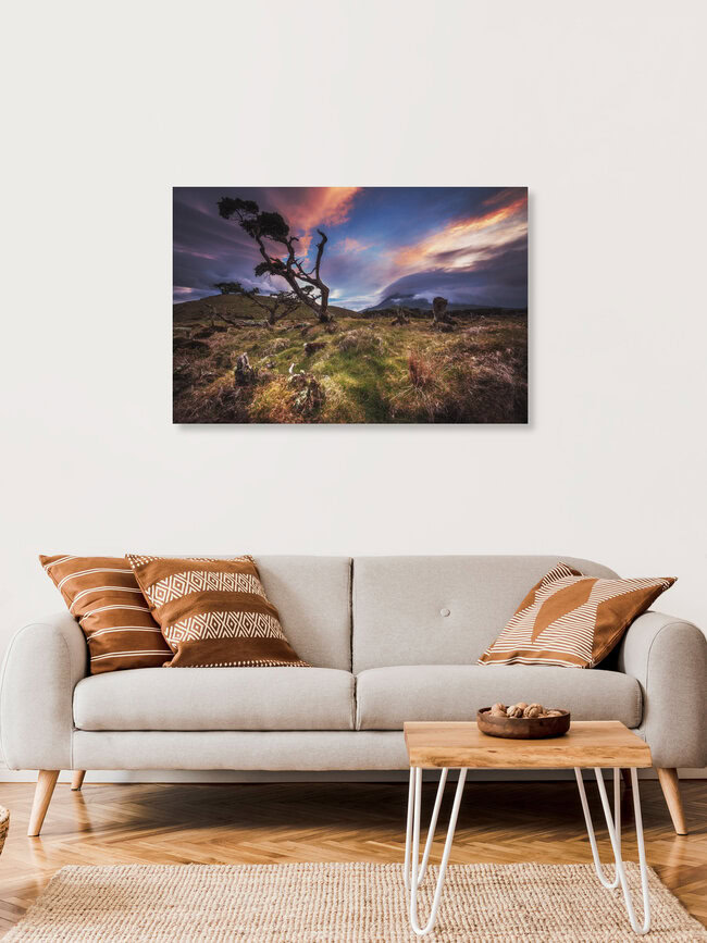 Landscape on Pico, Portugal – wall art by Jean Claude Castor as Poster or Acrylic Glass Print
