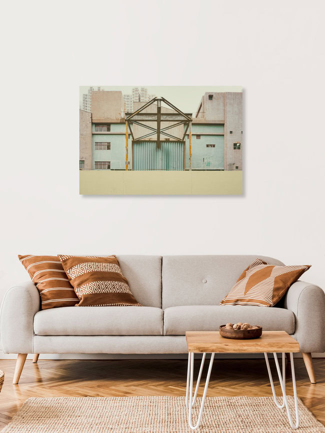 Old factory II, Hong Kong – wall art by Pascal Deckarm as Poster or Acrylic Glass Print