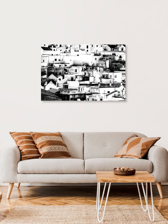 Andalusisches Dorf, Spanien – Fotokunst von Manfred Just als Poster oder Acrylglasbild