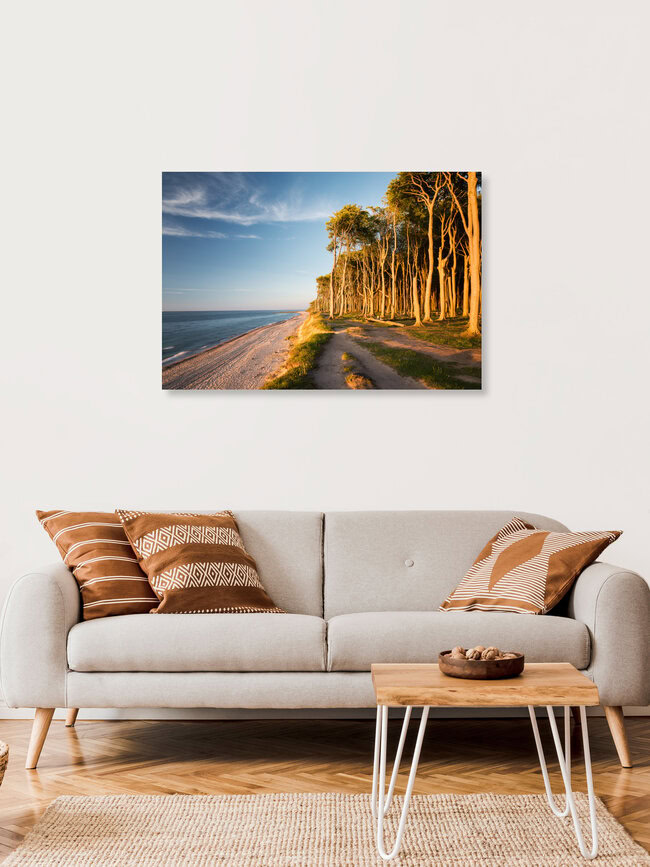 Küstenwald I, Deutschland – Fotokunst von Heiko Gerlicher als Poster oder Acrylglasbild
