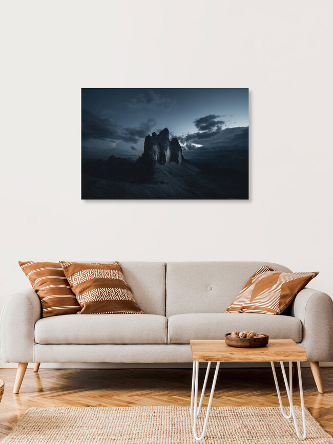 Tre Cime, Italien – Fotokunst von Christoph Johann als Poster oder Acrylglasbild