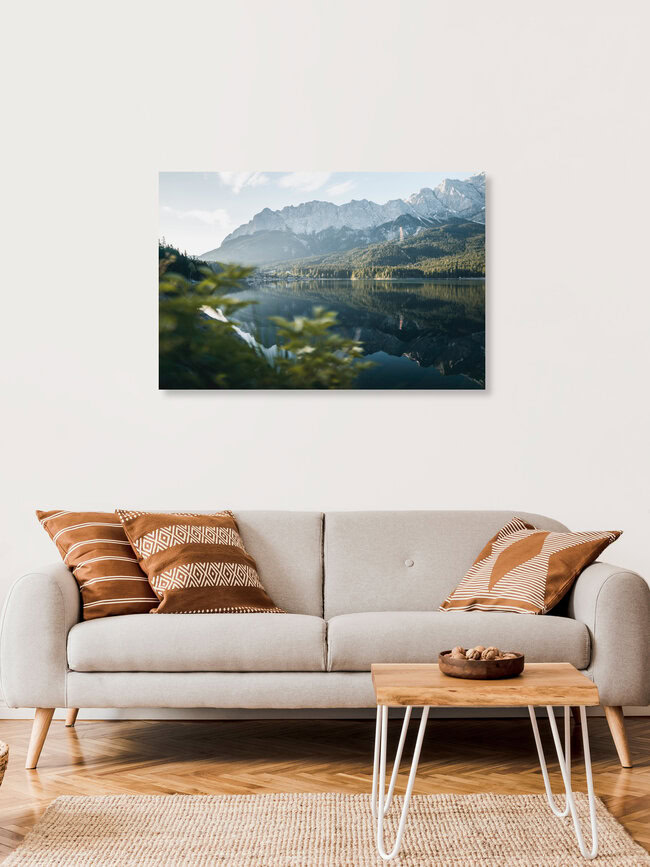 Reflection Perfection, (country) – wall art by Fabian Schumann as Poster or Acrylic Glass Print