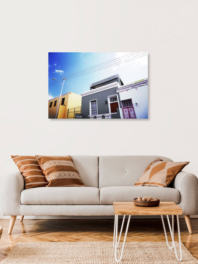 Bo Kaap, Südafrika – Fotokunst von Eva Stadler als Poster oder Acrylglasbild