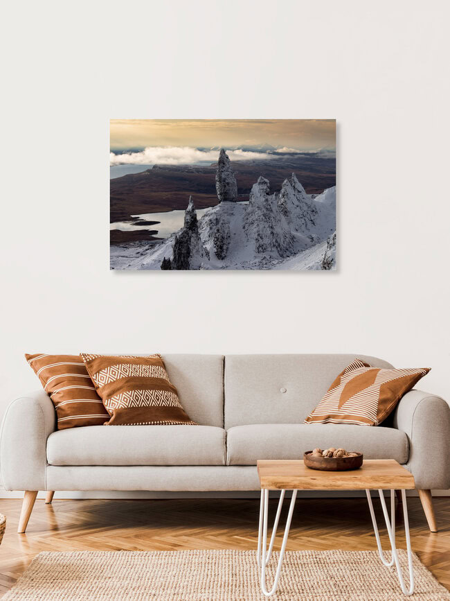 The Old Man Of Storr, Großbritannien – Fotokunst von Martin Rau als Poster oder Acrylglasbild