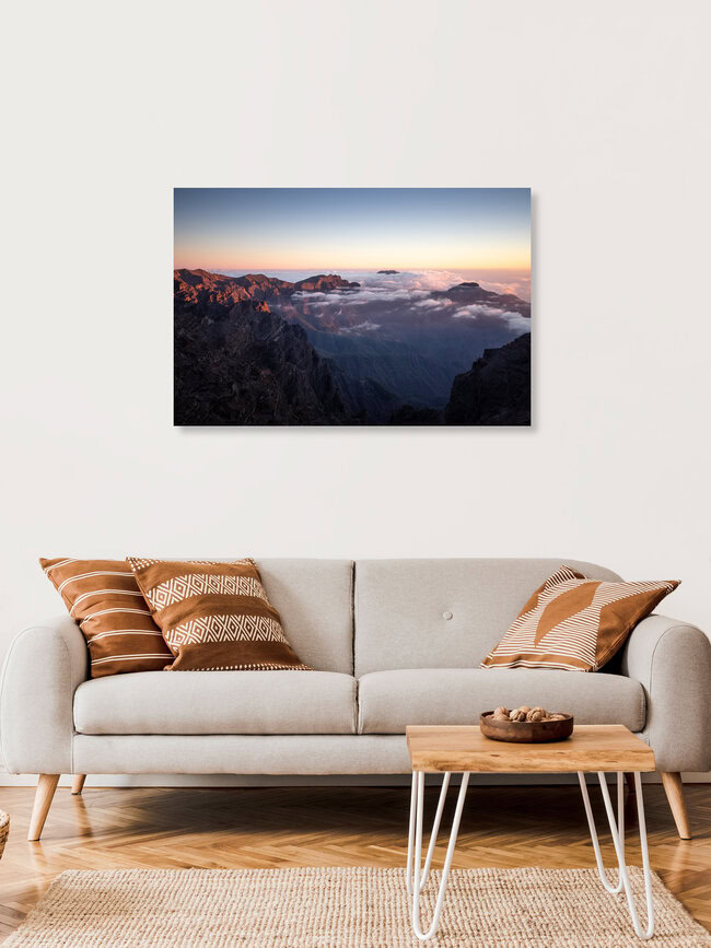 La Palma Sunset, Spanien – Fotokunst von Kosianikosia  als Poster oder Acrylglasbild