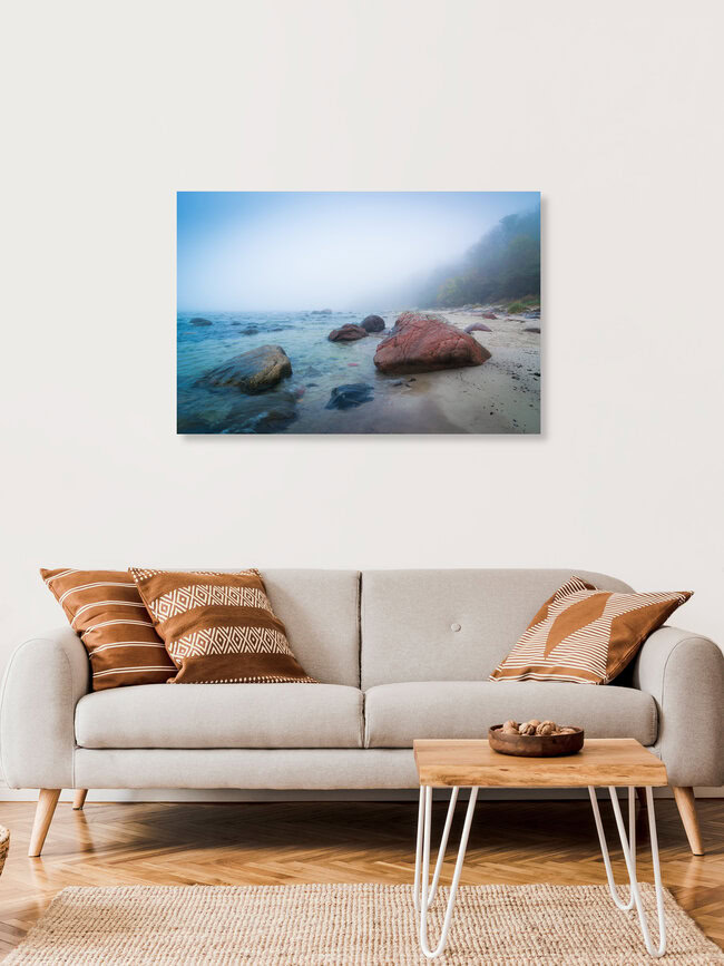 Baltic Sea Fog, Germany – wall art by Martin Wasilewski as Poster or Acrylic Glass Print