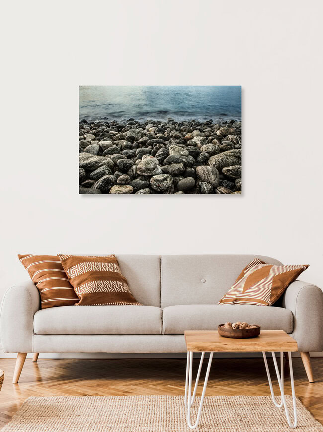 Just stones, Norwegen – Fotokunst von Sebastian Worm als Poster oder Acrylglasbild