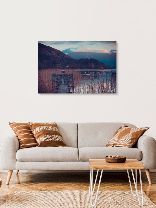 Wallberg view, Germany – wall art by Franz Sussbauer as Poster or Acrylic Glass Print