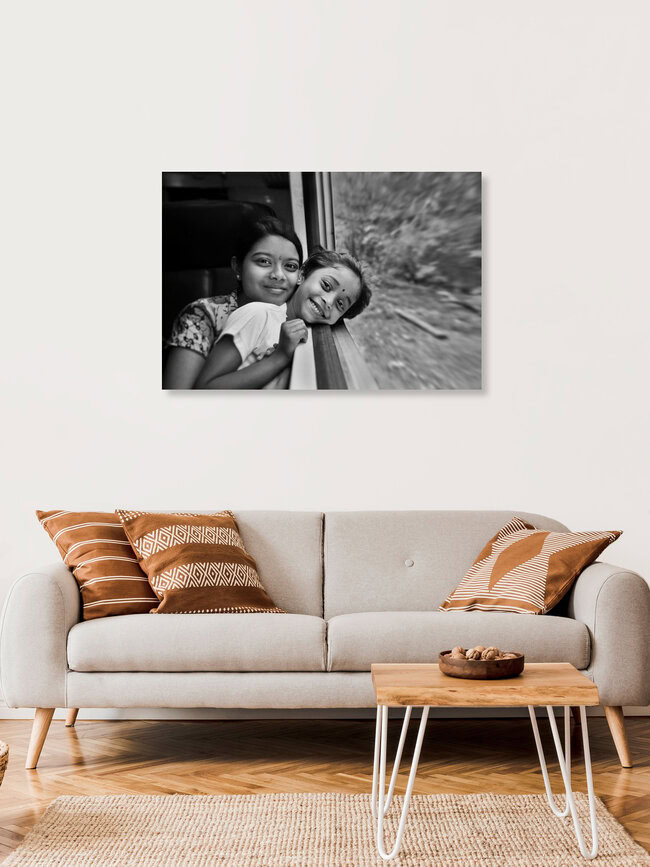 Mother and child, Sri Lanka – wall art by Victoria Knobloch as Poster or Acrylic Glass Print