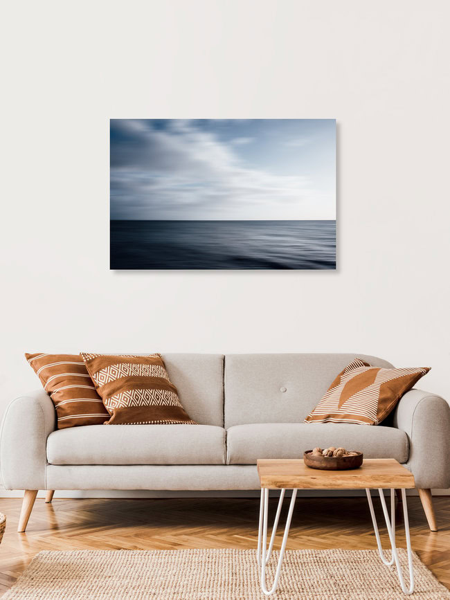 Die ruhige See, Dänemark – Fotokunst von Oliver Henze als Poster oder Acrylglasbild