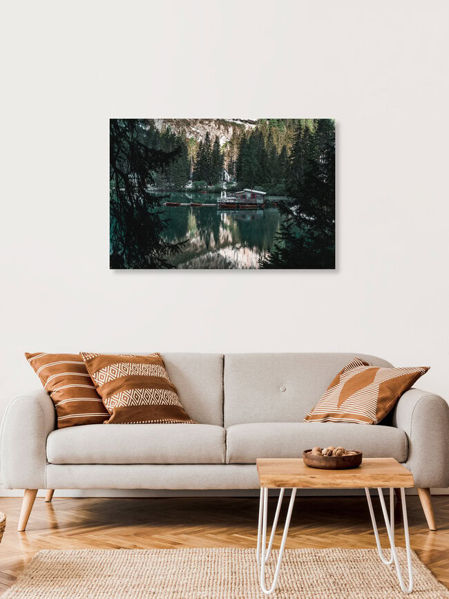 Pragser Wildsee - Lago di Braies, Italy – wall art by Christian Becker as Poster or Acrylic Glass Print