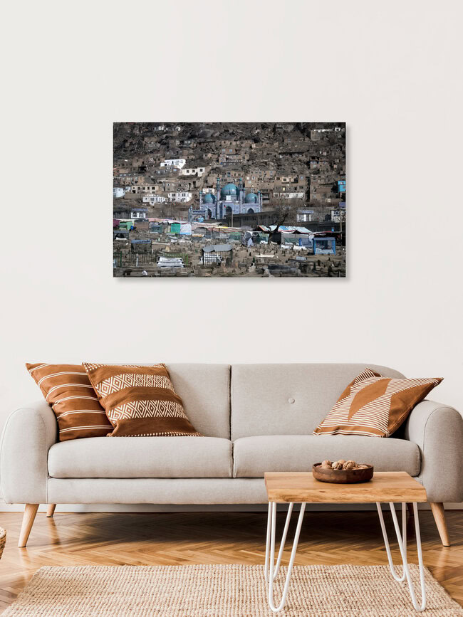 Sakhi Shrine, Afghanistan – wall art by Theresa Breuer as Poster or Acrylic Glass Print