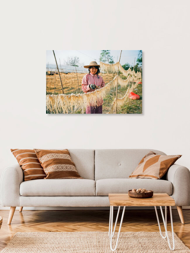 Myanmar Inle Lake, Myanmar – Fotokunst von Jim Delcid als Poster oder Acrylglasbild