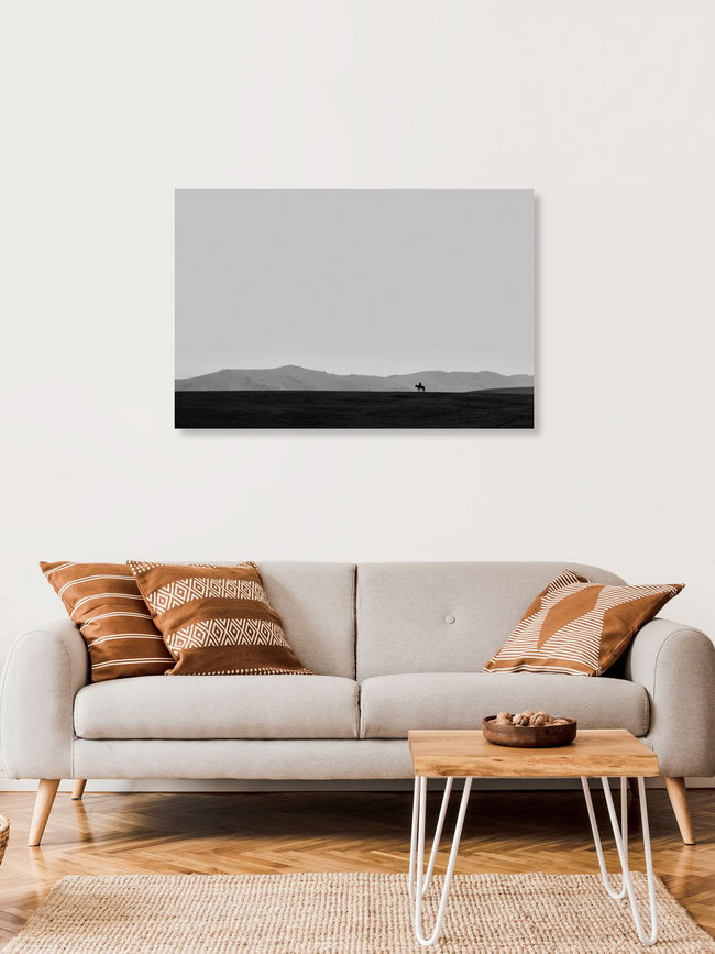 Solitude, Kirgistan – Fotokunst von Victoria Knobloch als Poster oder Acrylglasbild