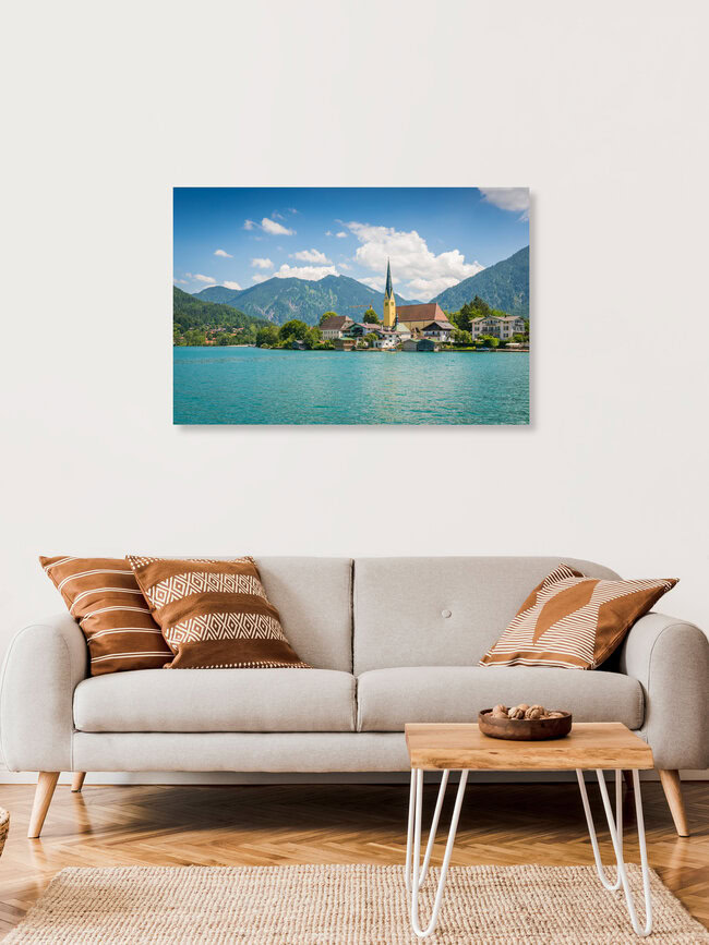 Sommer am Tegernsee, Deutschland – Fotokunst von Martin Wasilewski als Poster oder Acrylglasbild