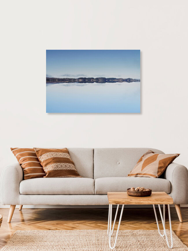 mirror lake, Norwegen – Fotokunst von Christian Kluge als Poster oder Acrylglasbild