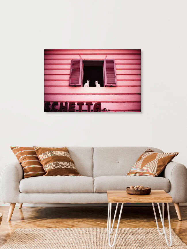 twocoolcats, Italy – wall art by Wolfgang Filser as Poster or Acrylic Glass Print