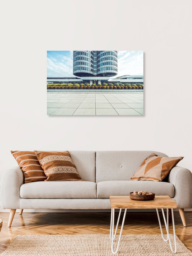 BMW Vierzylinder, Deutschland – Fotokunst von Franz Sussbauer als Poster oder Acrylglasbild