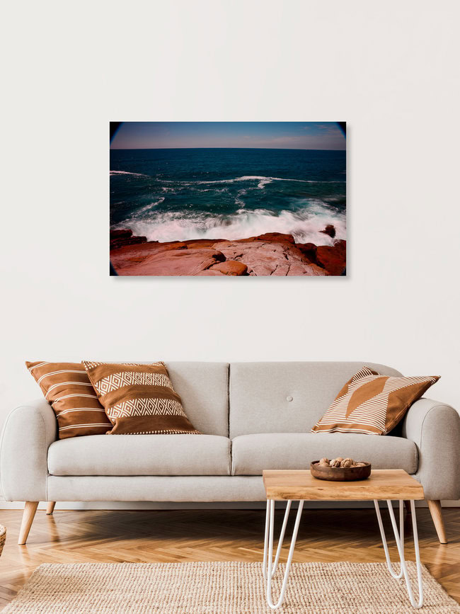Retro Meer, Italien – Fotokunst von Michael Brandone als Poster oder Acrylglasbild