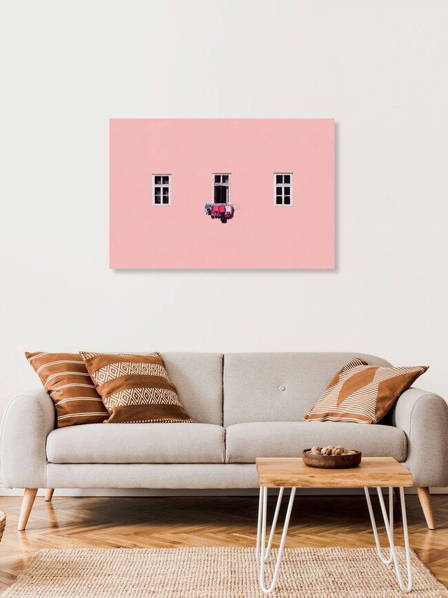 Laundry Day, Österreich – Fotokunst von Rupert Höller als Poster oder Acrylglasbild