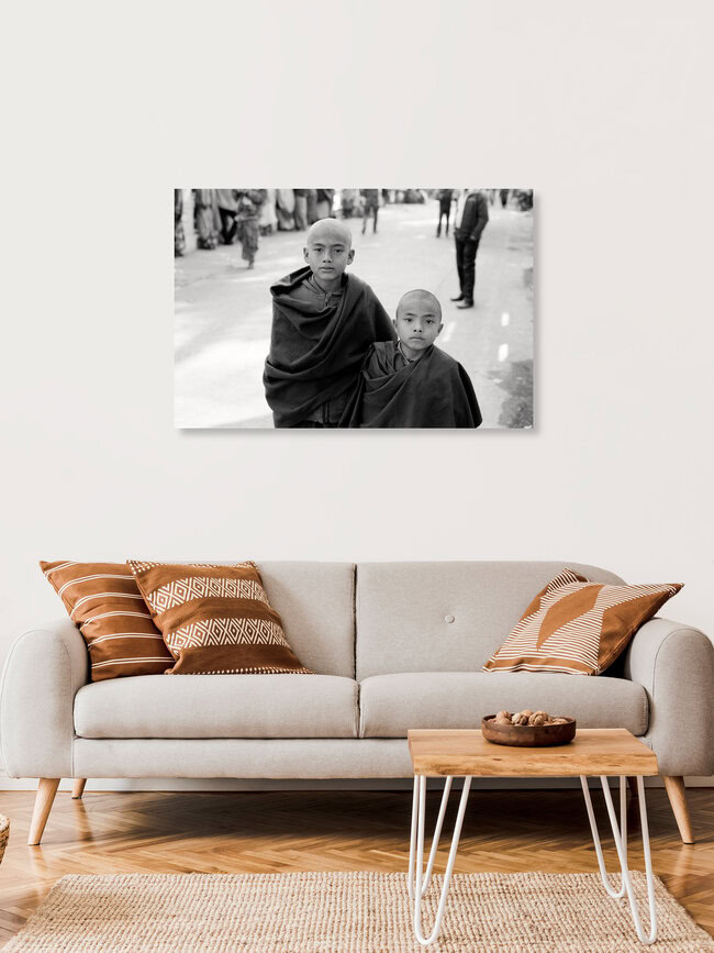 Novices, India – wall art by Alexander Fitterling as Poster or Acrylic Glass Print
