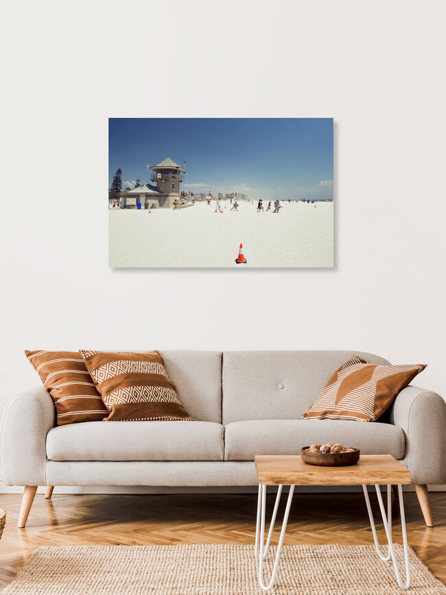 Lifeguard on Duty, United States – wall art by Amaar Ujeyl as Poster or Acrylic Glass Print