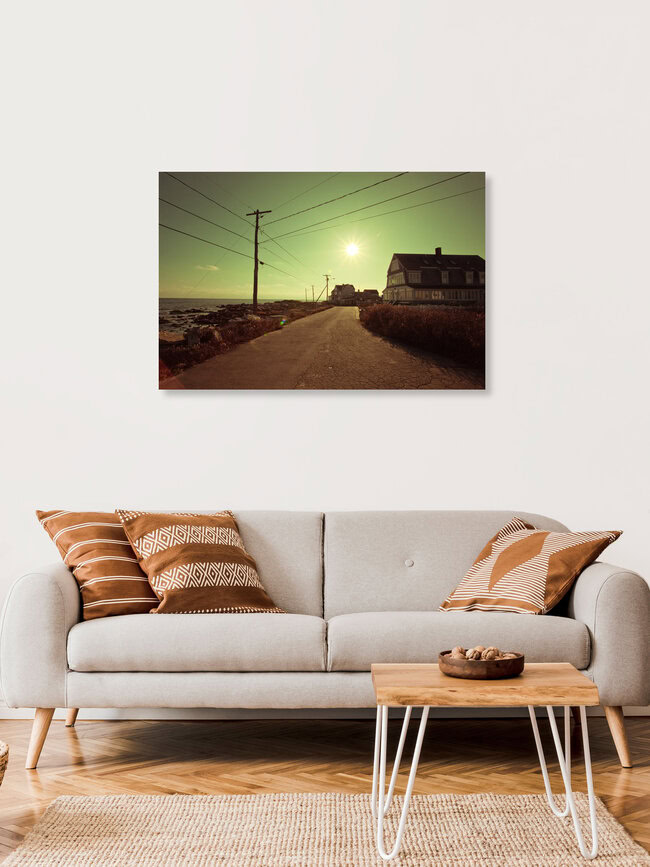 Sunset, Vereinigte Staaten – Fotokunst von Amaar Ujeyl als Poster oder Acrylglasbild