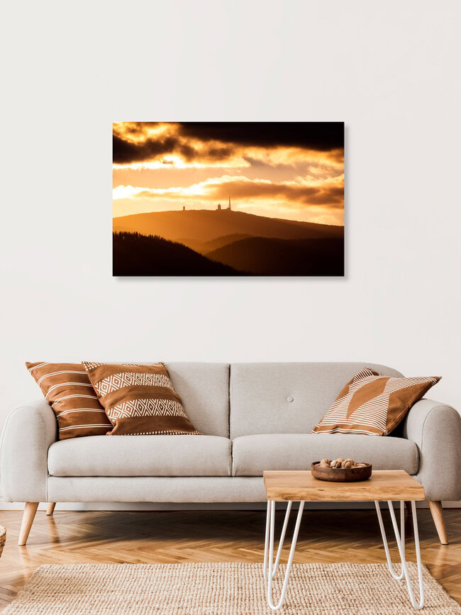 Brocken in the Light, Germany – wall art by Martin Wasilewski as Poster or Acrylic Glass Print