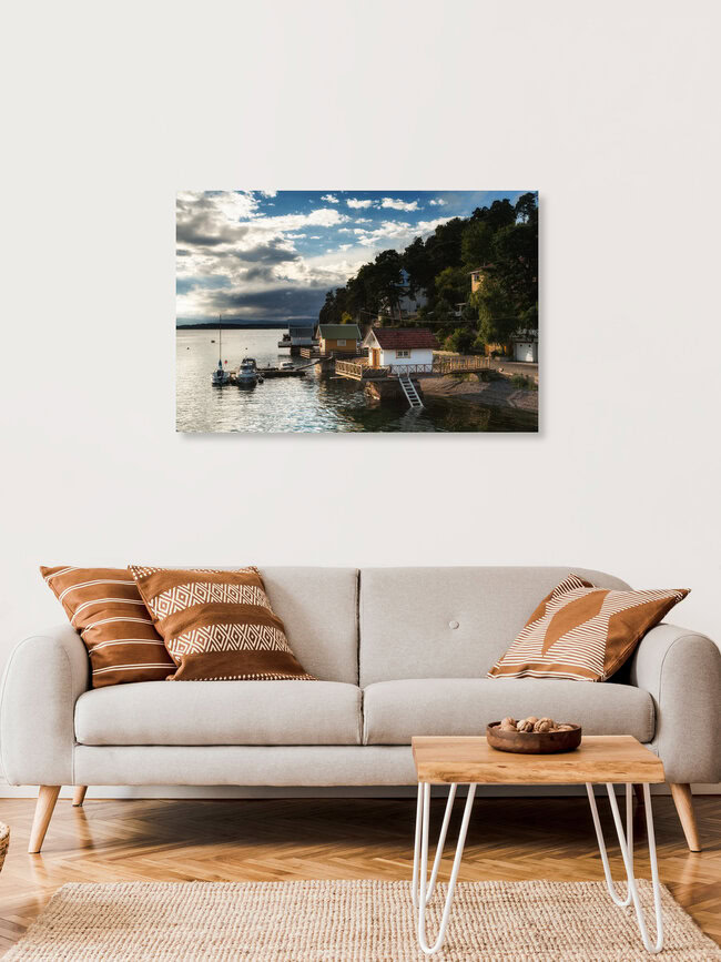 Oslo, Norwegen, Norwegen – Fotokunst von Mikolaj Gospodarek als Poster oder Acrylglasbild